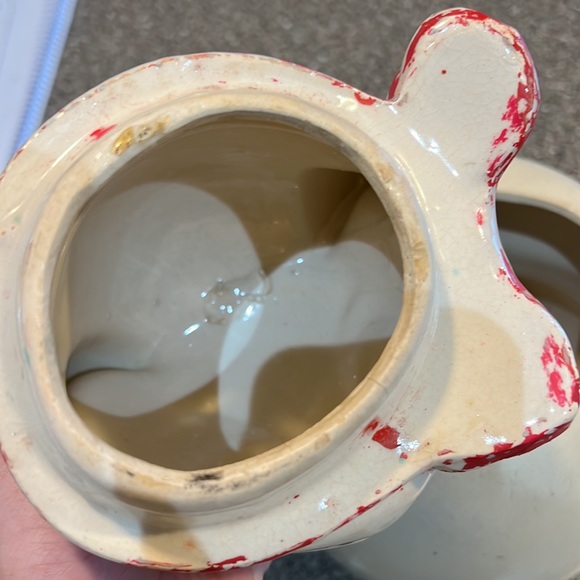 Vintage 1950s american bisque bear cookie jar - Picture 4 of 5